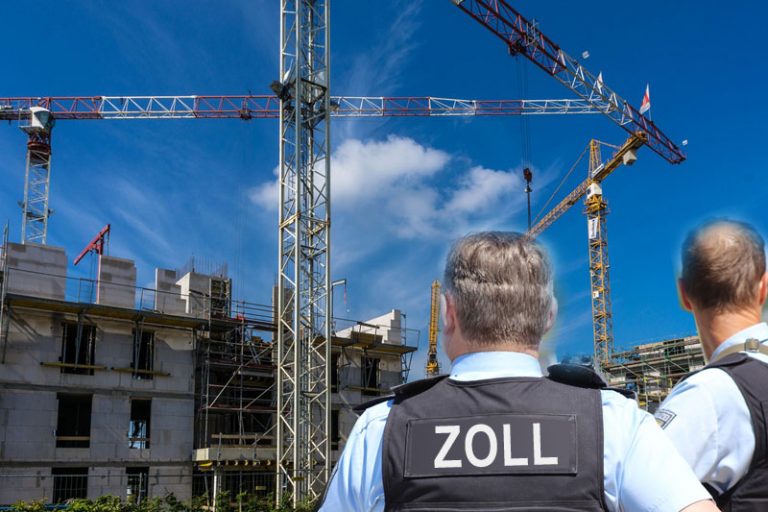 Kieler Zoll kontrollierte  228 Baufirmen im ersten Halbjahr