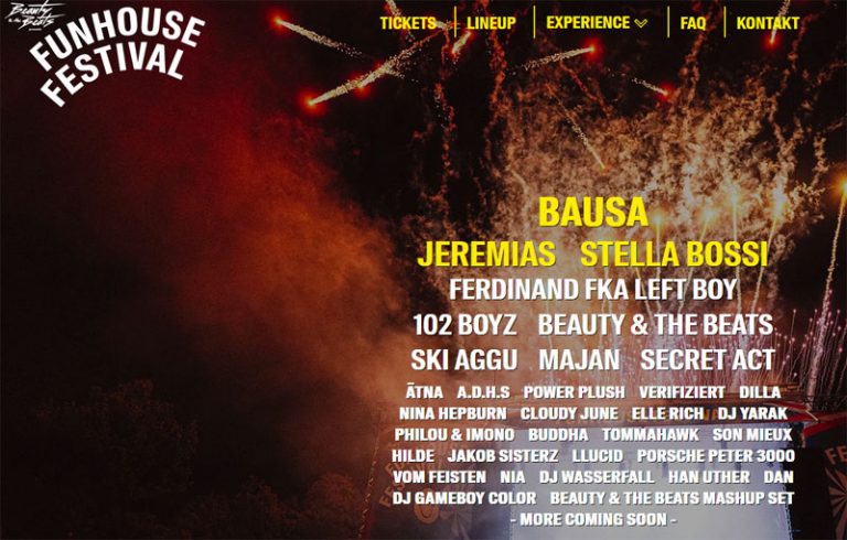 Das Festivalhighlight im Sommer – das Funhouse Festival in Kiel