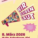 Wir bleiben laut! Poetry Slam zum Internationalen Frauentag