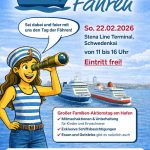 Tag der Fähren: Großer Familien-Aktionstag am Schwedenkai in Kiel