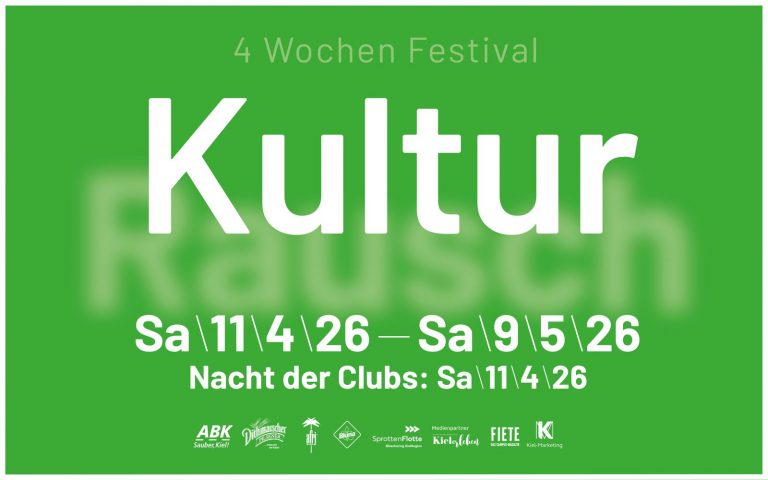 Kultur-Rausch und Nacht der Clubs Frühjahr 2026 in Kiel!