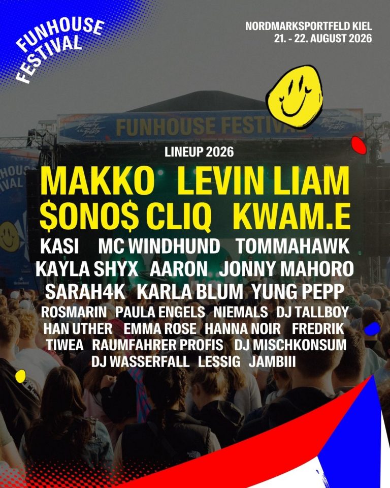 Countdown für das Festivalwochenende: Funhouse und Kiddies Open Air bringen drei Tage Musik nach Kiel